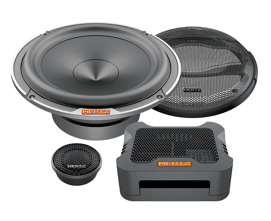 Great speakers that run well straight from a car stereo.